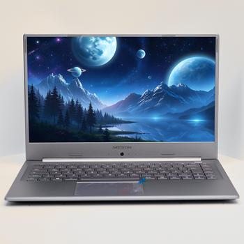 Ноутбук 15.6'' Medion (Lenovo Group) Akoya P15646 | Intel Core i5-8265U | IPS (1920x1080) FullHD | RAM 16 ГБ | SSD 256 ГБ | Nvidia GeForce MX250 | Intel UHD Graphics 620 | Металевий корпус | Win11 (4988) - Б/У
