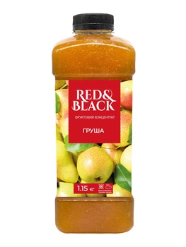 Фруктовий концентрат Груша (1150г) Red&Black