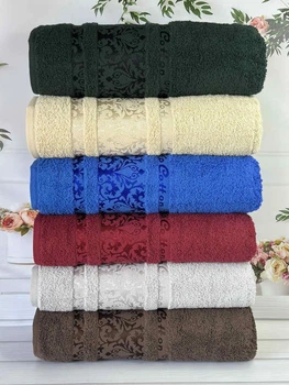 Набор махровых полотенец Cestepe MicroCotton Premium Hayal 50х90 см лицевые 6 шт.