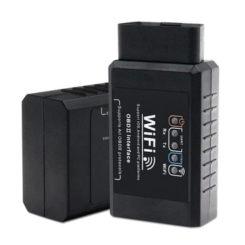 Автосканер Xiamen ELM327 v1.5 диагностический адаптер OBD-2 Wi-Fi (АВ050702)