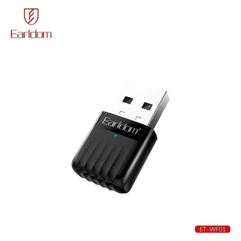 USB WiFi адаптер Earldom ET-WF01 беспроводной для компьютера и ноутбука скорость 650 Мбит/с поддержка Windows Linux