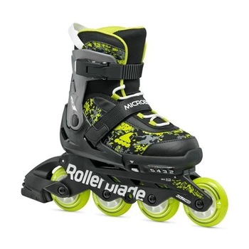 Детские ролики Rollerblade Microblade SL Black Lime 33-36.5
