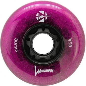 Світні колеса для роликів FRskates Luminous Purple Haze (4 шт) 80мм