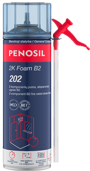 Pianka natryskowa Penosil 101036017 2K Foam B2 202 uszczelniająca 400 ml Zielona (4743307161918)