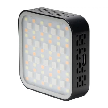 Накамерный видеосвет LED RGB YN60 RGB II для фото и видео съемки с регулировкой 2500K-9900K яркий компактный