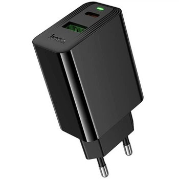 СЗУ Hoco CS94A Leader PD20W+QC3.0 charger(EU) Black