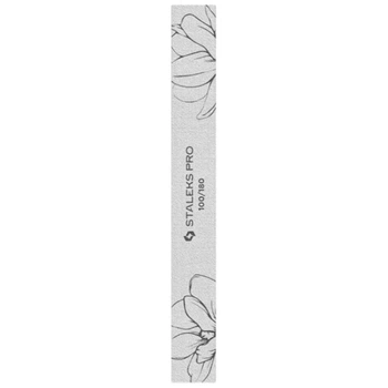 Пилка прямая минеральная Staleks Pro Expert 20 100/180 грит 1 шт