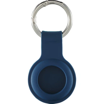 Чехол для поисковой метки Apple AirTag Silicone Key Ring Deep Navy HC [148236]