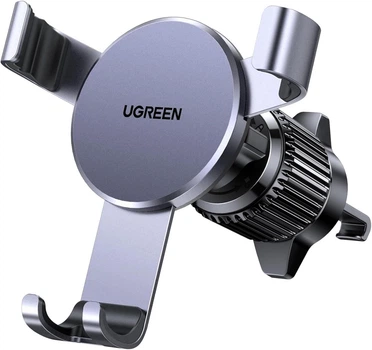 Автомобильный держатель Ugreen для смартфона c гравитационным эффектом Space Grey (LP130)