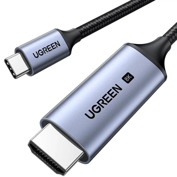 Кабель перехідник UGREEN USB C to HDMI 2.1 8K@60Hz 3 м Gray (CM565)