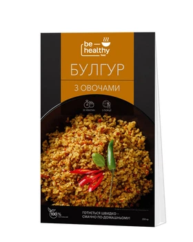 Булгур с овощами BE HEALTHY FOOD, 200 г