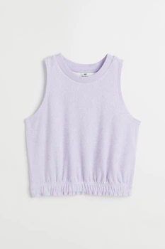 Топ H&M 1041699 134-140см бузковий
