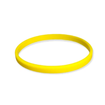 Силіконовий браслет 180*5*2 мм Yellow 1369465786