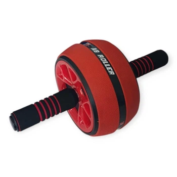 Ролик для пресса KKL одноколесный с ковриком Red/Black 31416114