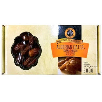 Финики Algerian Dates Kurma Tangkai 500 г