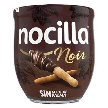 Паста орехово-шоколадная Nocilla Noir Двойной шоколад без пальмового масла и глютена 180 г