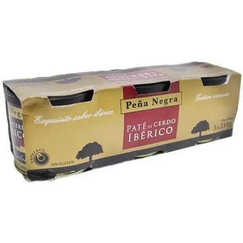 Паштет Peta Negra Pate de Cerdo Iberico из свинины без глютена 3*83 г