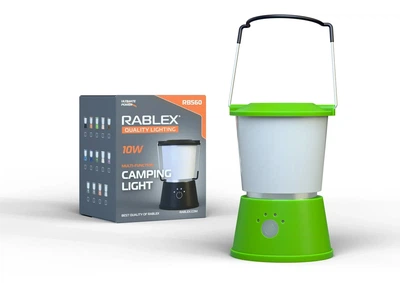 Многофункциональный кемпинговый фонарь RABLEX RB560 (10W) Салатовый