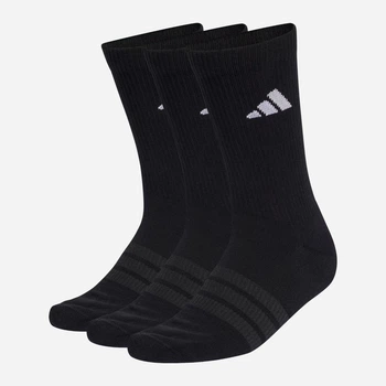 Набір жіночих шкарпеток високих бавовняних Adidas KC9626 40-42 3 пари Чорний (4068821265967)