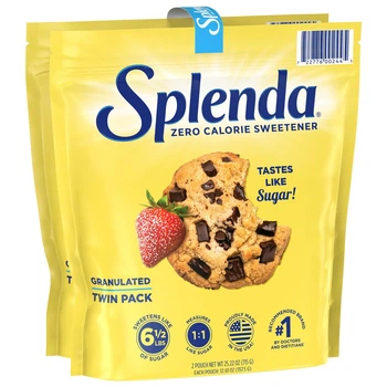 Набір цукрозамінників (сукралоза) Splenda 2 пачки по 357,5 г (715 г)