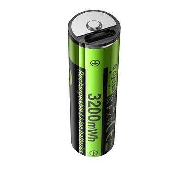 Батарейки аккумуляторные HOCO JA3 860mAh AA, USB-C, 2 шт