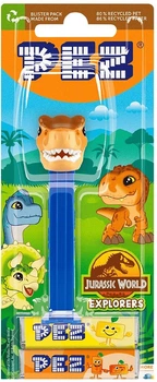 Диспенсер з цукерками Pez Jurassic World T-Rex 17г