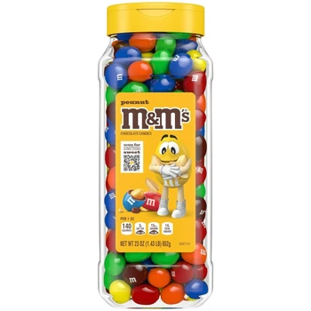 Драже M&M’s Peanut Candy Jar Арахіс в молочному шоколаді 652г