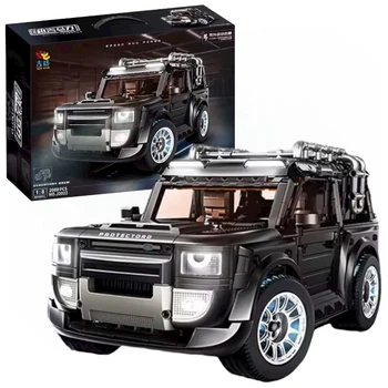 Конструктор Land Rover Defender Ленд Ровер Дефендер чорний