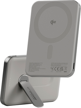 Powerbank PanzerGlass Empower Spin Stand 5000mAh Titanium (EM34876)