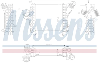 Интеркулер Nissens (961305)