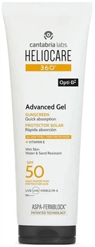 Солнцезащитный антиоксидантный гель CANTABRIA LABS для тела HELIOCARE 360º ADVANCED GEL SPF 50+ 250 мл