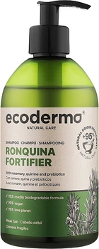 Шампунь Ecoderma для укрепления и стимуляции роста волос с розмарином и хиной Roncina Fortifier 500 мл