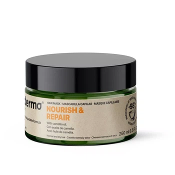 Маска Ecoderma питательная и восстанавливающая для нормальных и сухих волос с маслом цубаки Nourish & Repair 250 мл