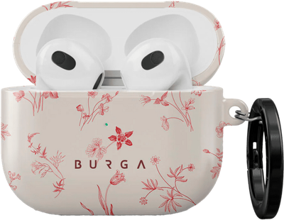 Etui Burga Hard Prairie do Apple AirPods 3 Beige (4772229660230)
