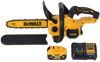 Akumulatorowa bezszczotkowa pilarka łańcuchowa DeWalt 18V XR 5Ah 30 cm DCMCS565P1-QW