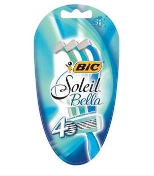 Набор бритв без сменных картриджей BIC Soleil Bella с ароматом кокоса, 3 шт.
