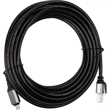 Дата USB-C кабель RJ45 Ethernet 7.5m PowerPlant (CA914951)