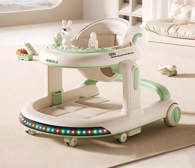 Детские ходунки ADBOR Baby Crocs Green ходунки толкатель музыкальные ходунки каталка для малышей интерактивные ходунцы игровая музыкальная детская панель
