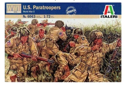 Фігури 1:72 піхота World War II US Paratroopers Italeri 6063
