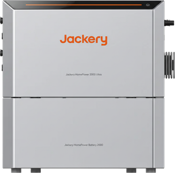 Зарядна станція Jackery HP 2000 Ultra + Додаткова батарея HP Battery 2000 / 1500 Вт / 4096 Вт⋅год / LiFePO4 (HP 2000 Ultra + HP Battery 2000)