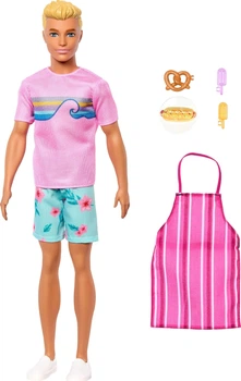 Кукла Кен Тайны Барби: пляжные детективы Barbie Mysteries: Beach Detectives Ken (JFV65) (JFV65)