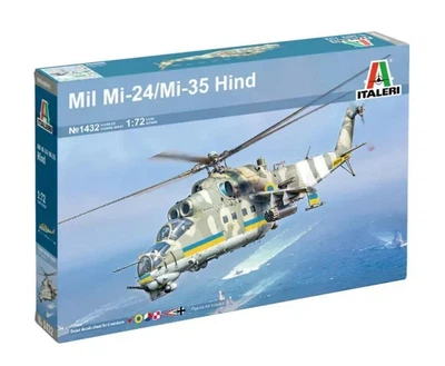 Збірна модель гелікоптера Mil Mi-24 / Mi-35 1:72 Italeri (1432)