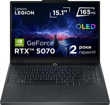 Ноутбук Lenovo Legion 5 15IRX10 (83LY00MJRA) Eclipse Black