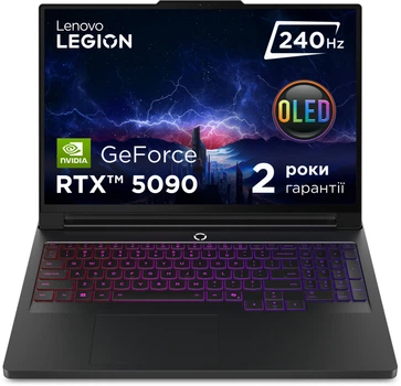 Ноутбук Lenovo Legion Pro 7 16IAX10H (83F500K2RA) Eclipse Black