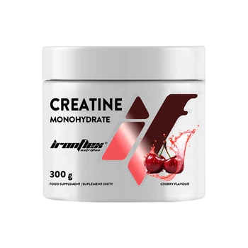 Креатин моногидрат IronFlex Creatine Monohydrate 300g (Cherry)