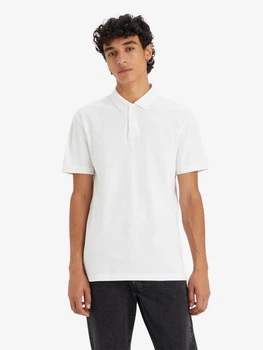 Поло довге чоловіче Levi`s 306158169 XL Біле (1159852840)