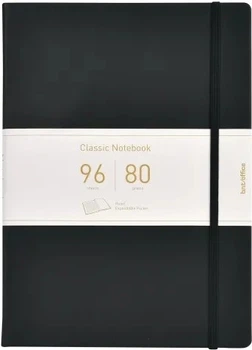 Блокнот b.n.t/office в лінію A4 96 аркушів Чорний (7392265511760)