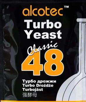 Сухие турбо дрожжи Classic Turbo Yeast 48, 130 г Hambleton Bard