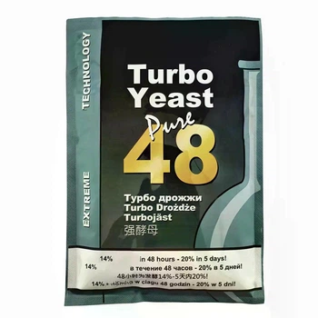 Сухі турбо дріжджі Alcotec 48 Turbo Yeast Pure 130 г
