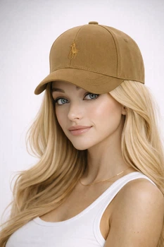 Молодежная кепка Поло (Polo) One-size 54-57см Коричневый